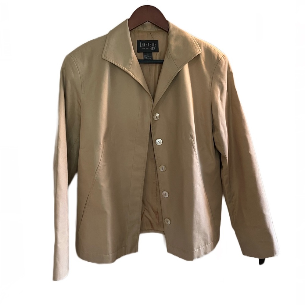 Lafayette 148 New York Silk Blend Jacket